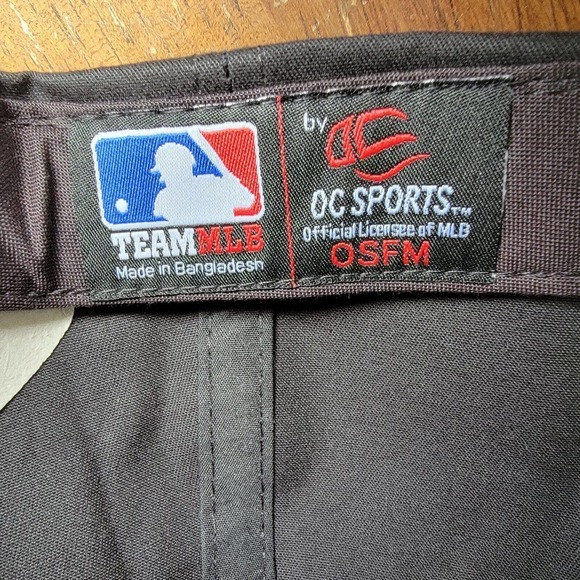 Miami Marlins Hat MLB One SIZE Adjustable Strap Black Cap NWOT - Picture 8 of 9